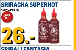 Price Lagerbutikk SRIRACHA SUPERHOT tilbud