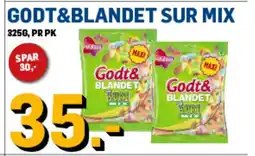 Price Lagerbutikk GODT&BLANDET SUR MIX tilbud