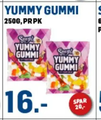 Price Lagerbutikk YUMMY GUMMI tilbud