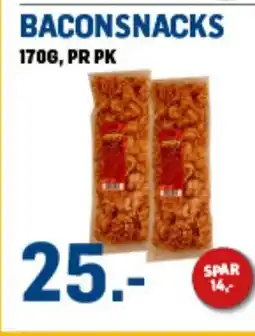 Price Lagerbutikk BACONSNACKS tilbud