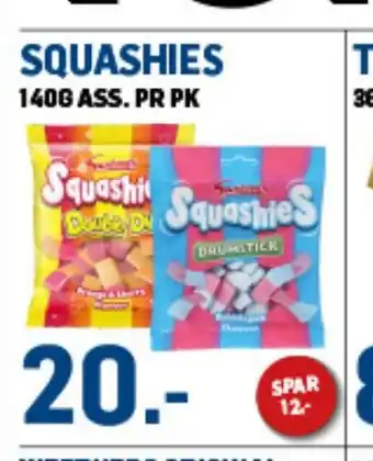Price Lagerbutikk SQUASHIES tilbud