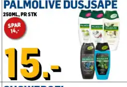 Price Lagerbutikk PALMOLIVE DUSJSÅPE tilbud