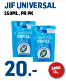 Price Lagerbutikk JIF UNIVERSAL tilbud