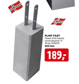 jem & fix PLINT FAST tilbud