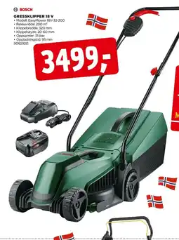 jem & fix GRESSKLIPPER 18 V tilbud