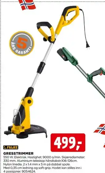 jem & fix GRESSTRIMMER tilbud