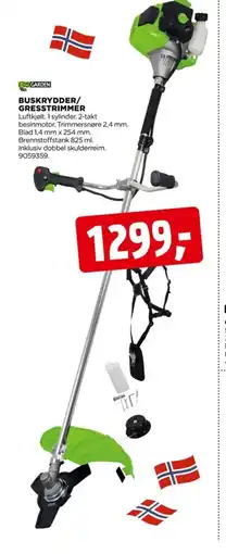jem & fix BUSKRYDDER/ GRESSTRIMMER tilbud