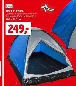 jem & fix TELT 2-PERS. tilbud