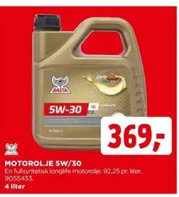 jem & fix MOTOROLJE 5W/30 tilbud