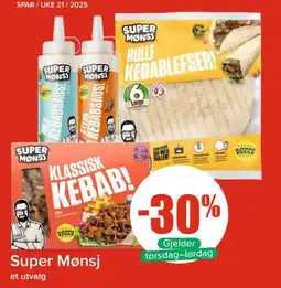 Spar Super Mønsj tilbud