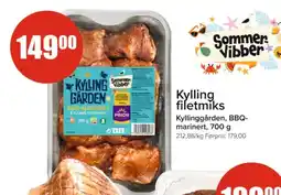 Spar KYLLINGGARDEN Kylling filetmĭks tilbud
