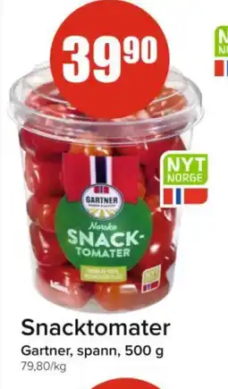 Spar GARTNER Snacktomater tilbud