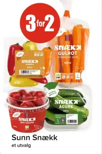 Spar Sunn Snækk tilbud