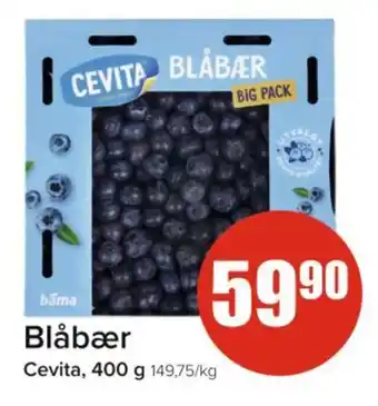 Spar CEVITA Blåbær tilbud