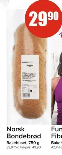 Spar BAKEHUSET Norsk Bondebrød tilbud