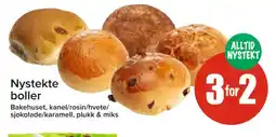 Spar BAKEHUSET Nystekte boller tilbud