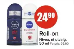 Spar NIVEA Roll-on tilbud