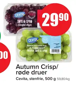 MaxiMat Svinesund CEVITA Autumn Crisp/ røde druer tilbud