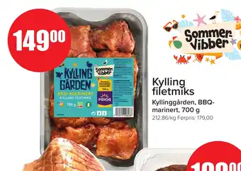 MaxiMat Svinesund KYLLINGGARDEN Kylling filetmĭks tilbud