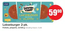 MaxiMat Svinesund FOLKETS Lakseburger 2-pk. tilbud