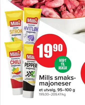 MaxiMat Svinesund MILLS smaks- majoneser tilbud