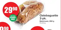 MaxiMat Svinesund BAKEHUSET Ostebaguette 2-pk. tilbud