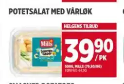 Meny MILLS Potetsalat med vårløk tilbud