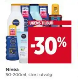 Meny NIVEA tilbud