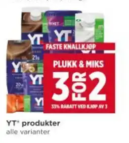 Meny YT* produkter tilbud