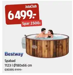 Jula Spabad 1123 l Ø180x66 cm tilbud