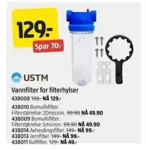 Jula Vannfilter for filterhylser tilbud