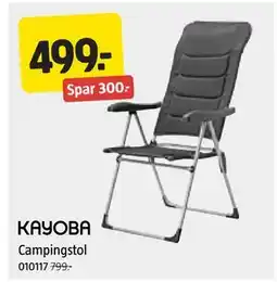 Jula Campingstol tilbud