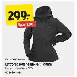 Jula Lettfôret softshelljakke til dame tilbud