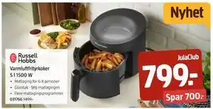 Jula Varmluftfrityrkoker tilbud