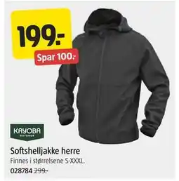 Jula Softshelljakke herre tilbud