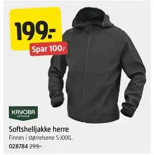 Jula Softshelljakke herre tilbud