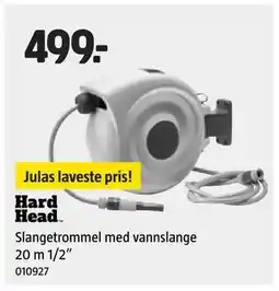 Jula Slangetrommel med vannslange 20 m 1/2” tilbud
