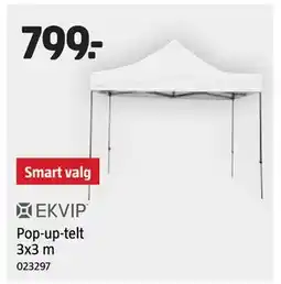 Jula Pop-up-telt 3x3 m tilbud
