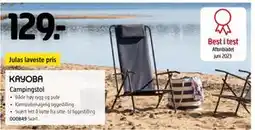 Jula Campingstol tilbud