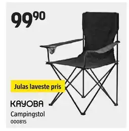 Jula Campingstol tilbud