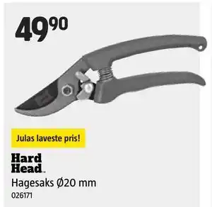 Jula Hagesaks Ø20 mm tilbud