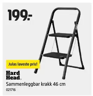 Jula Sammenleggbar krakk 46 cm tilbud
