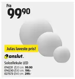 Jula Solcellekule LED tilbud