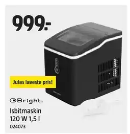 Jula Isbitmaskin 120 W 1,5 l tilbud