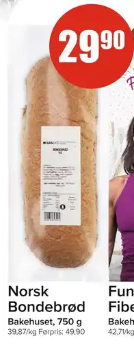 Spar Norsk Bondebrød tilbud