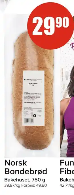 Spar Norsk Bondebrød tilbud