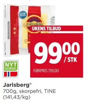 Meny Jarlsberg tilbud