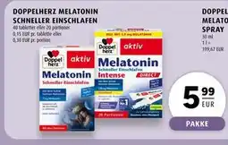 Scandinavian Park DOPPELHERZ MELATONIN SCHNELLER EINSCHLAFEN tilbud