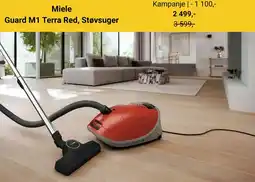 Skousen Miele guard m1 terra red, støvsuger tilbud