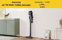 Skousen SAMSUNG Jet 75e multi, trådløs støvsuger tilbud